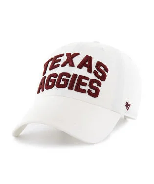 '47 Texas Aggies White Clean Up