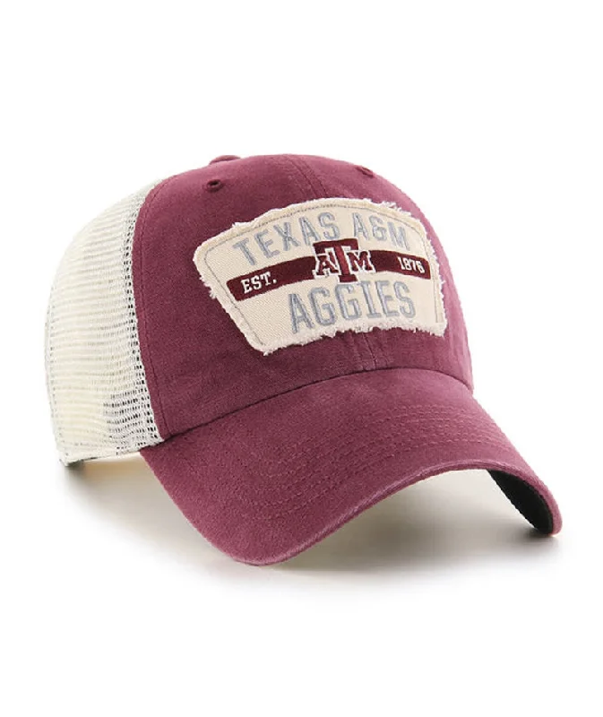 '47 Maroon Crawford Clean Up - Patchwork