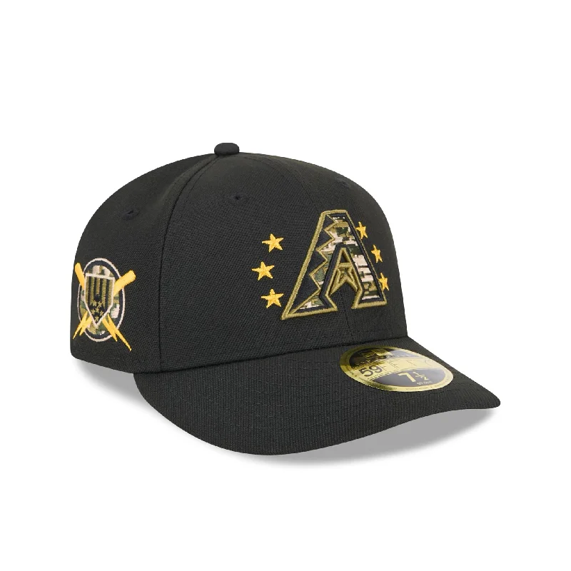 Arizona Diamondbacks Armed Forces Day 2024 Low Profile 59FIFTY Fitted Hat