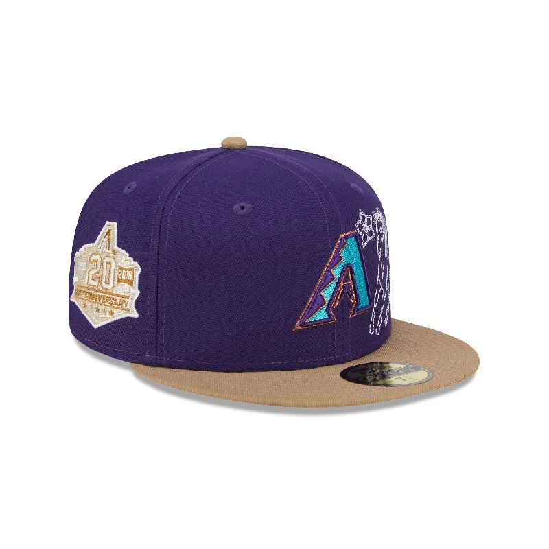 Arizona Diamondbacks Western Khaki 59FIFTY Fitted Hat