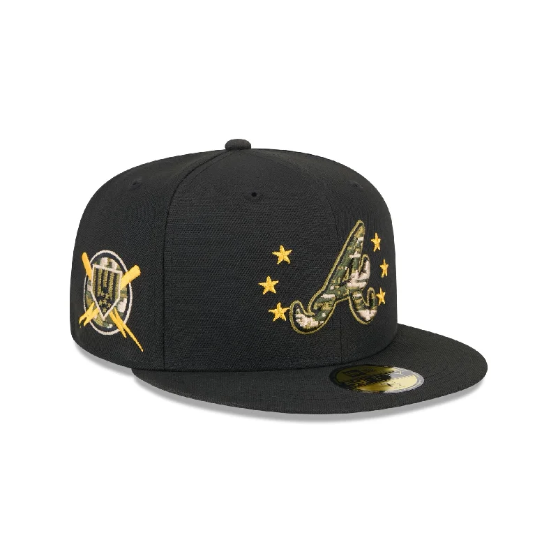 Atlanta Braves Armed Forces Day 2024 59FIFTY Fitted Hat