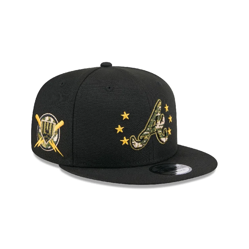 Atlanta Braves Armed Forces Day 2024 9FIFTY Snapback Hat