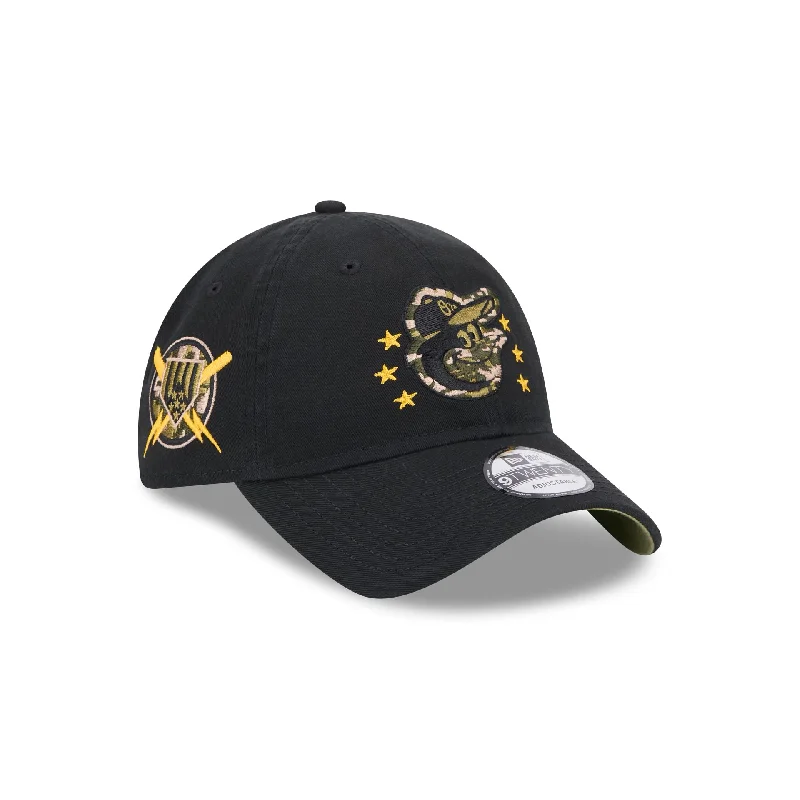 Baltimore Orioles Armed Forces Day 2024 9TWENTY Adjustable Hat