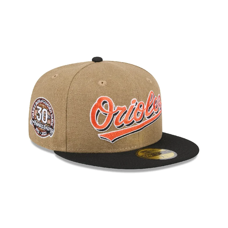 Baltimore Orioles Canvas Crown 59FIFTY Fitted Hat