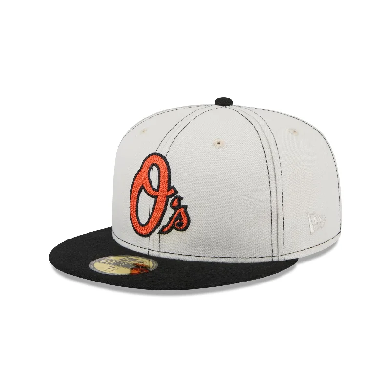 Baltimore Orioles Sandy Linen 59FIFTY Fitted Hat