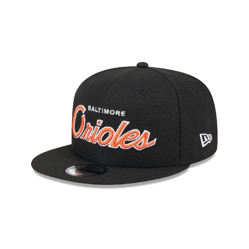 Baltimore Orioles Wordmark 9FIFTY Snapback Hat