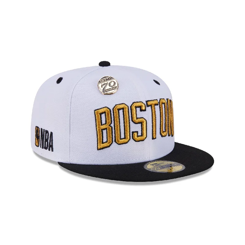 Boston Celtics 70th Anniversary 59FIFTY Fitted Hat