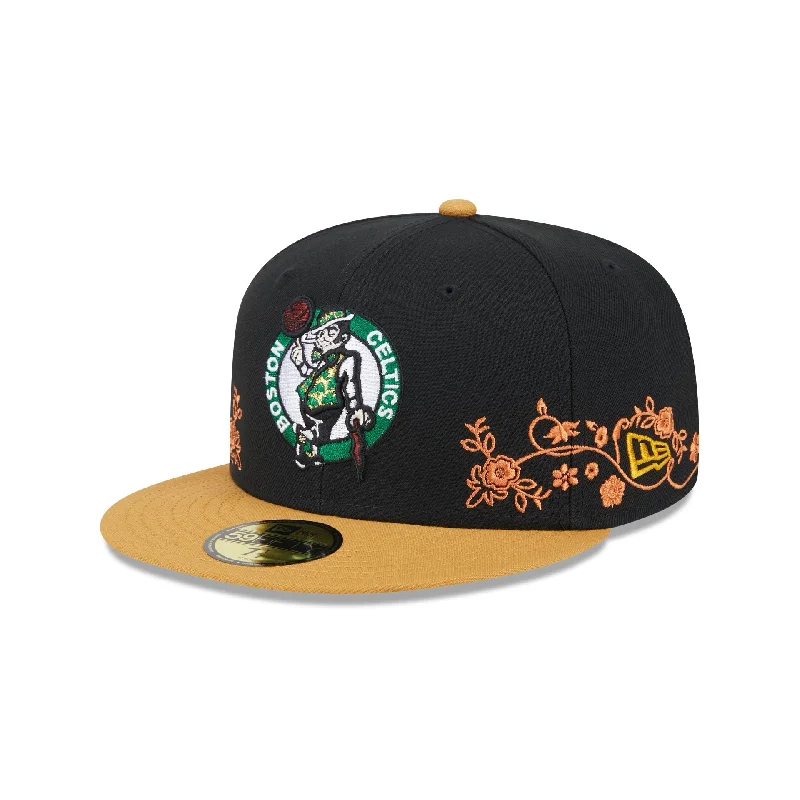 Boston Celtics Floral Vine 59FIFTY Fitted Hat