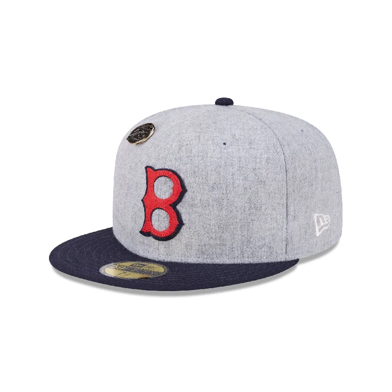 Boston Red Sox 70th Anniversary Gray 59FIFTY Fitted Hat