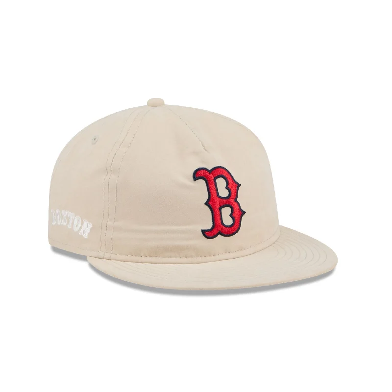 Boston Red Sox Brushed Nylon Retro Crown 9FIFTY Adjustable Hat