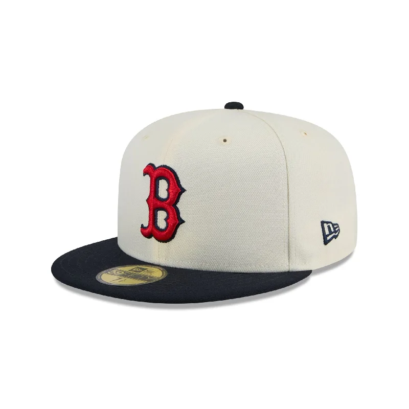 Boston Red Sox Chrome 59FIFTY Fitted Hat