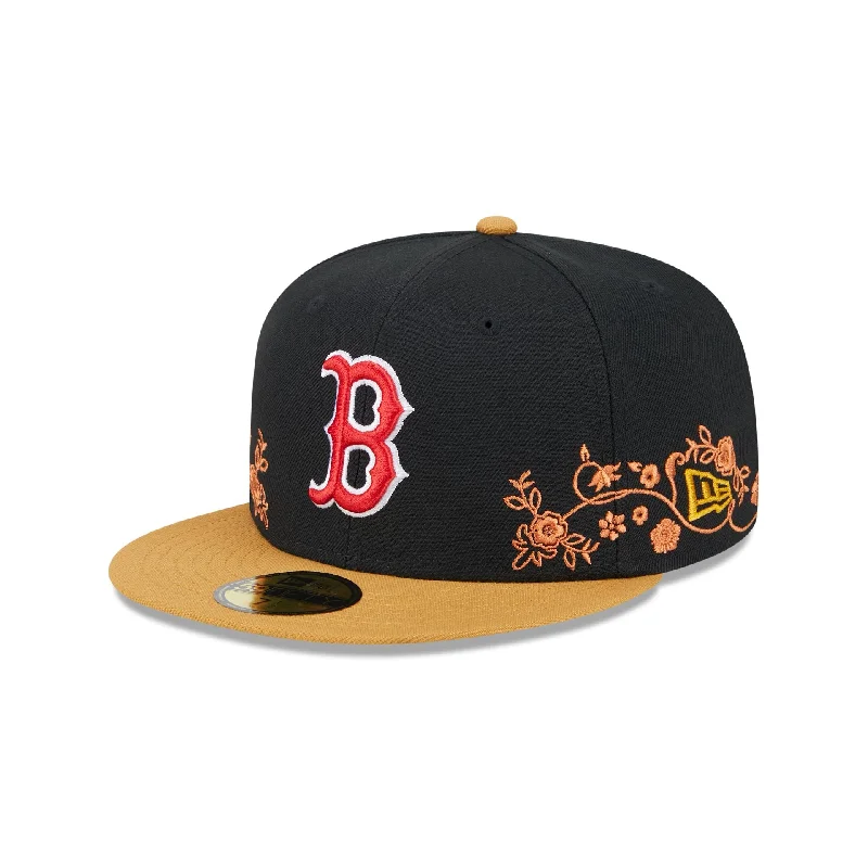 Boston Red Sox Floral Vine 59FIFTY Fitted Hat