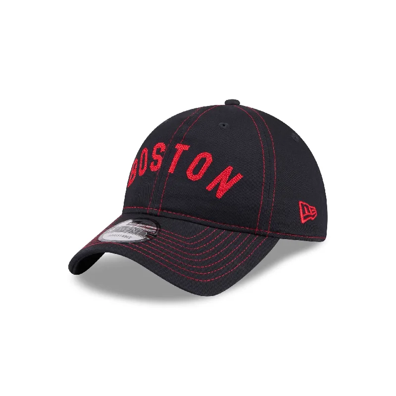 Boston Red Sox Team Stitch 9TWENTY Adjustable Hat