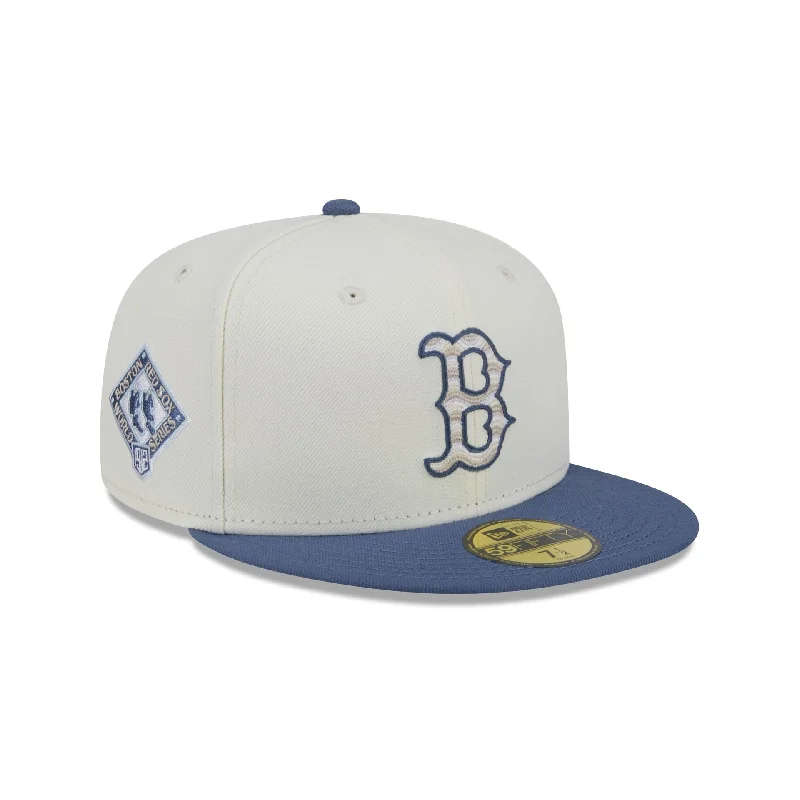 Boston Red Sox Wavy Chainstitch 59FIFTY Fitted Hat