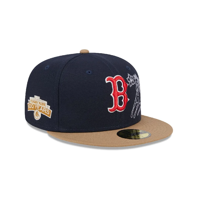 Boston Red Sox Western Khaki 59FIFTY Fitted Hat