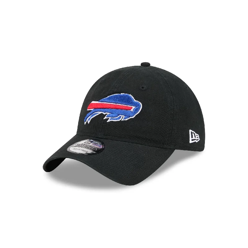 Buffalo Bills Black 9TWENTY Adjustable Hat