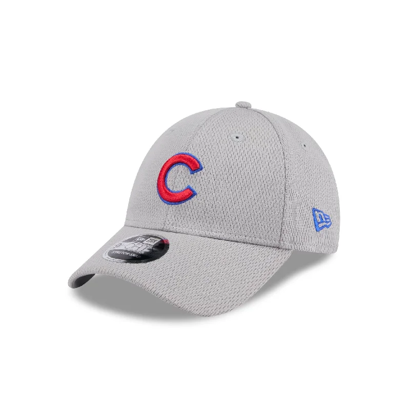 Chicago Cubs Gray 9FORTY Stretch-Snap Hat