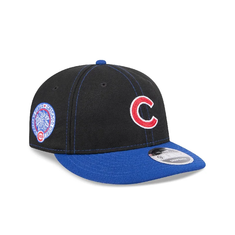 Chicago Cubs Thunder Crown Retro Crown 9FIFTY Snapback Hat