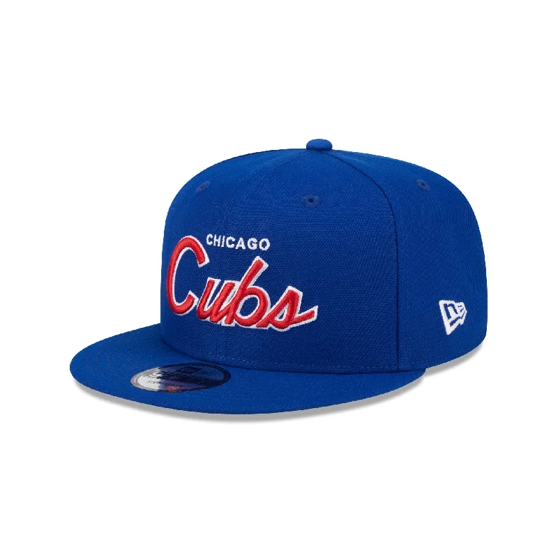 Chicago Cubs Wordmark 9FIFTY Snapback Hat