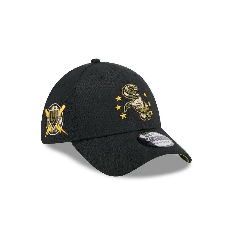 Chicago White Sox Armed Forces Day 2024 39THIRTY Stretch Fit Hat