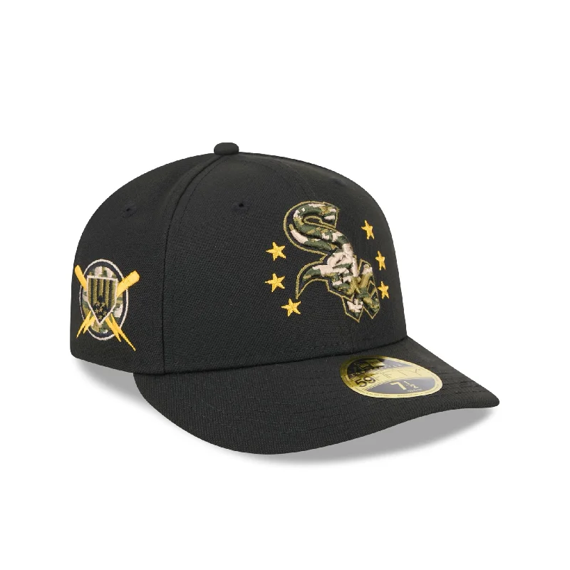 Chicago White Sox Armed Forces Day 2024 Low Profile 59FIFTY Fitted Hat