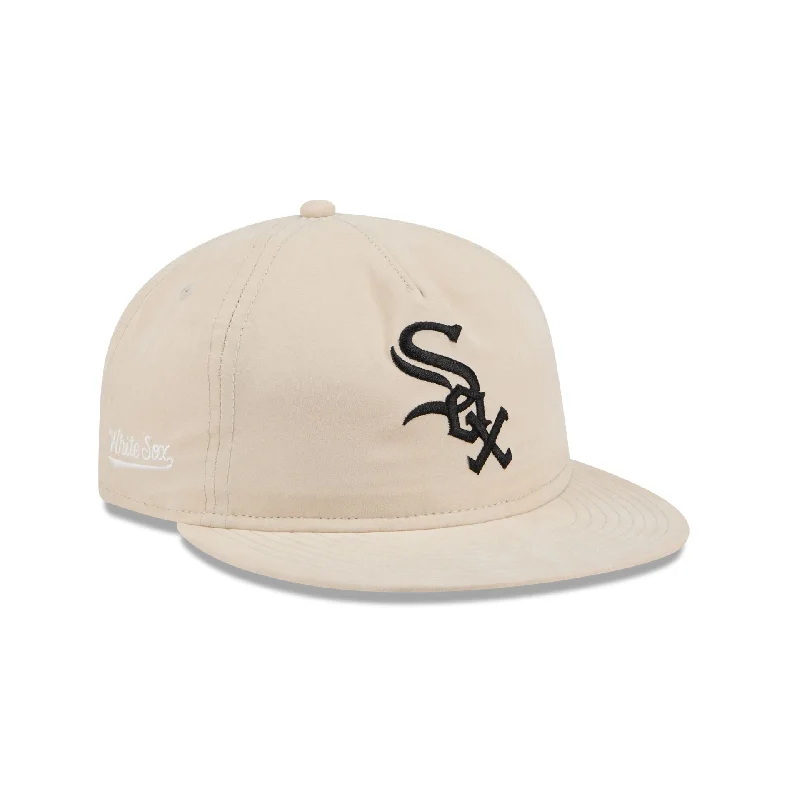 Chicago White Sox Brushed Nylon Retro Crown 9FIFTY Adjustable Hat