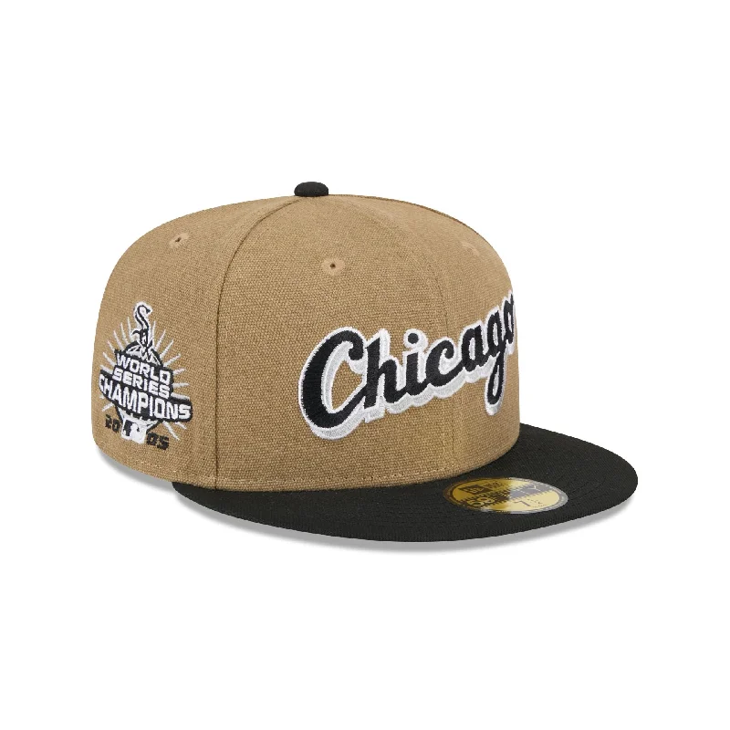 Chicago White Sox Canvas Crown 59FIFTY Fitted Hat