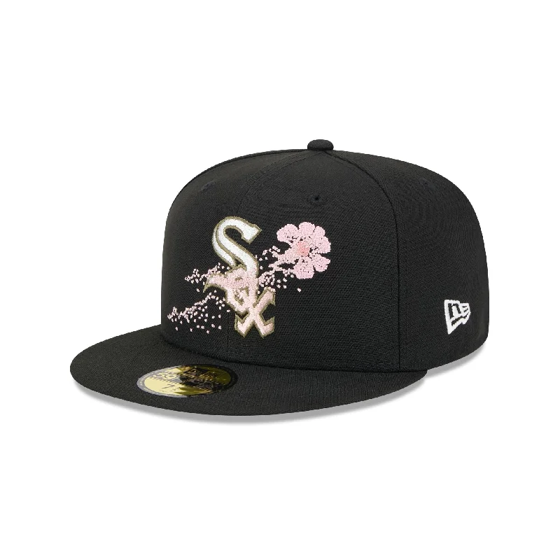 Chicago White Sox Dotted Floral 59FIFTY Fitted Hat