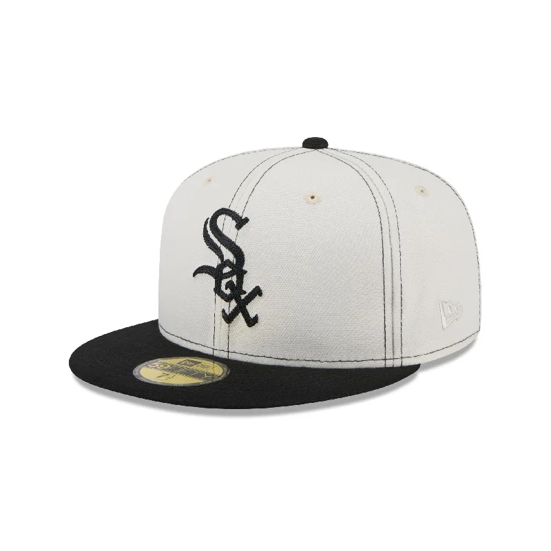 Chicago White Sox Sandy Linen 59FIFTY Fitted Hat