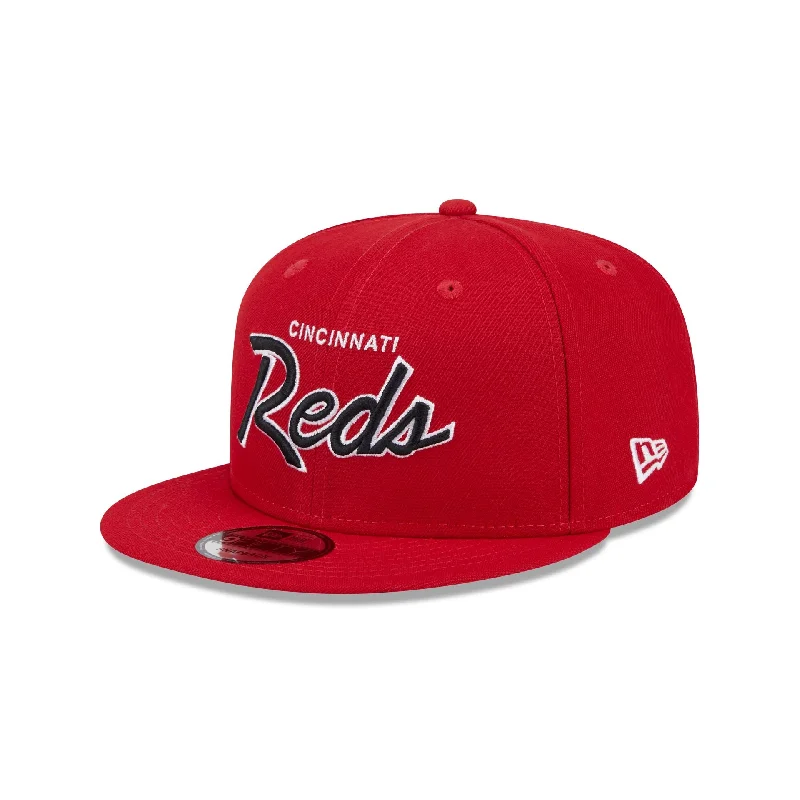 Cincinnati Reds Wordmark 9FIFTY Snapback Hat