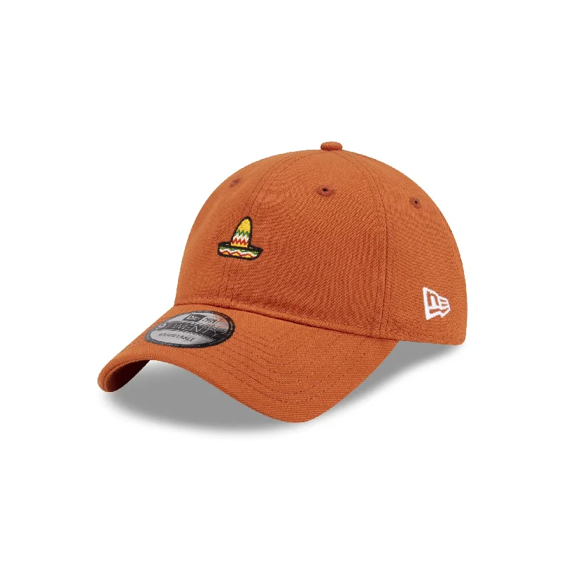 Cinco de Mayo Sombrero Orange 9TWENTY Adjustable Hat