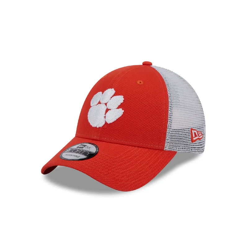 Clemson Tigers Orange 9FORTY Trucker Hat