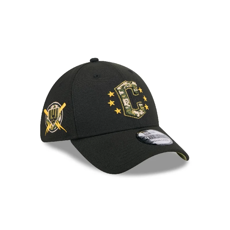 Cleveland Guardians Armed Forces Day 2024 39THIRTY Stretch Fit Hat