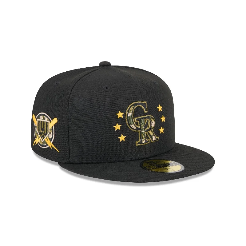 Colorado Rockies Armed Forces Day 2024 59FIFTY Fitted Hat