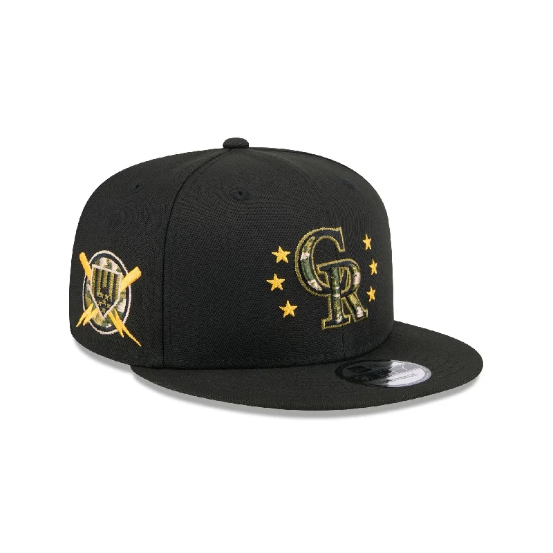 Colorado Rockies Armed Forces Day 2024 9FIFTY Snapback Hat