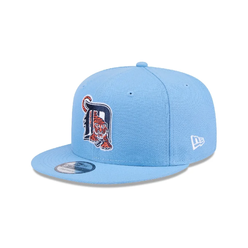 Detroit Tigers Sky Blue 9FIFTY Snapback Hat