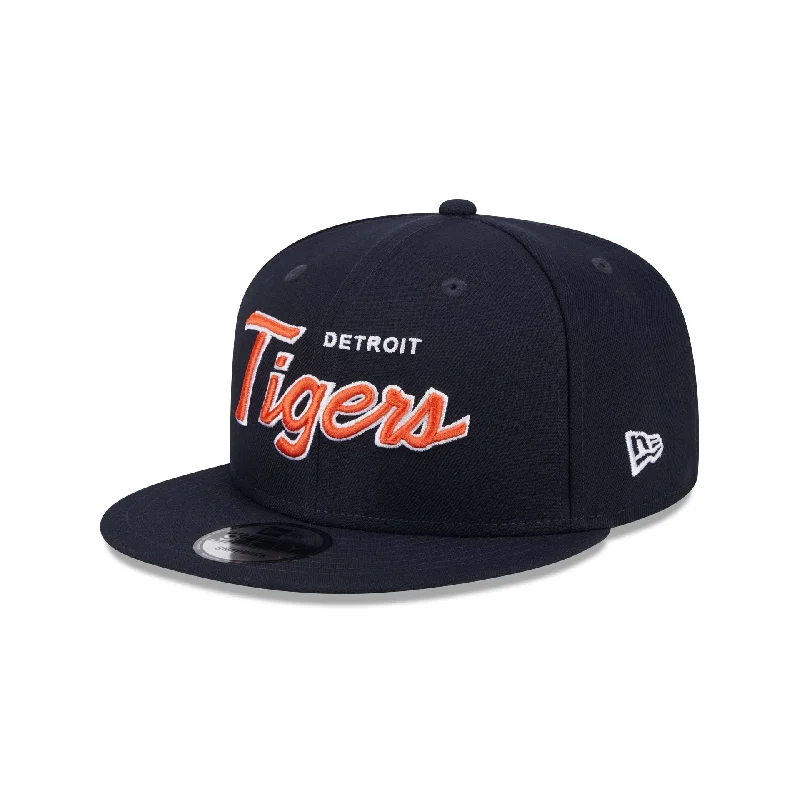 Detroit Tigers Wordmark 9FIFTY Snapback Hat