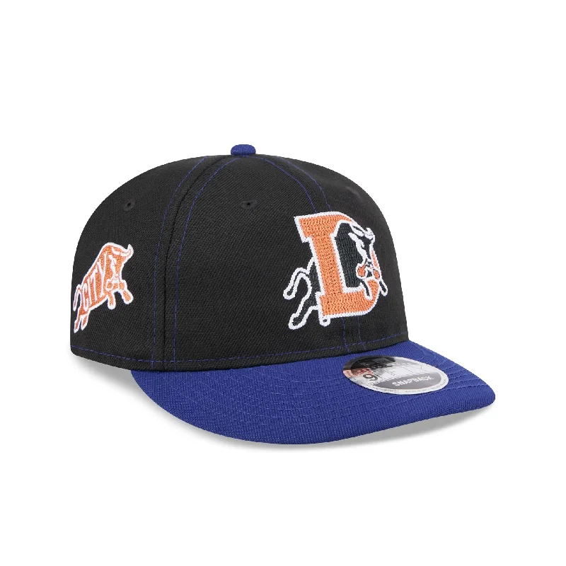 Durham Bulls Thunder Crown Retro Crown 9FIFTY Snapback Hat