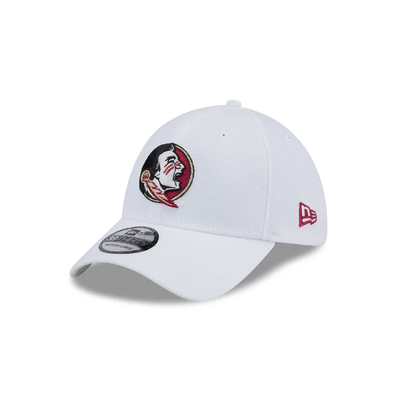 Florida State Seminoles Chrome 39THIRTY Stretch Fit Hat