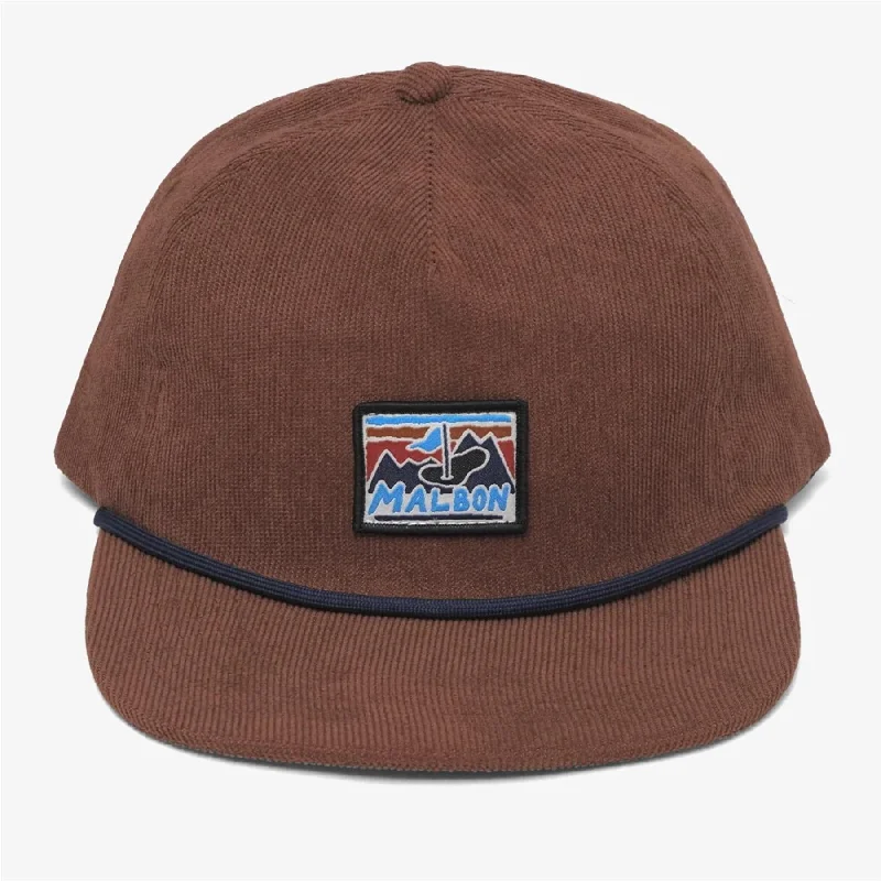 Glacier Corduroy Rope Cap Camel - AW24