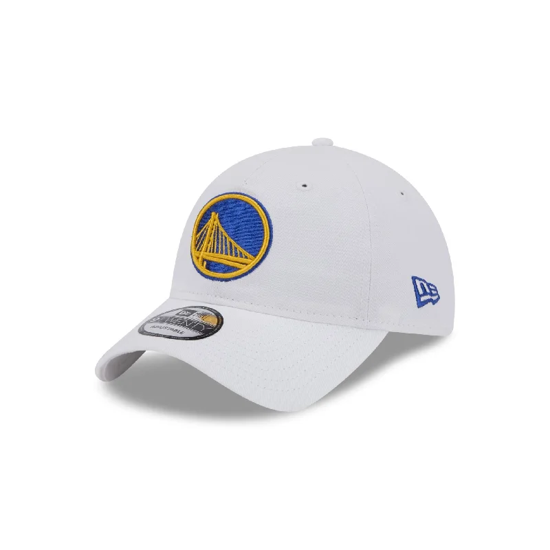 Golden State Warriors White 9TWENTY Adjustable Hat