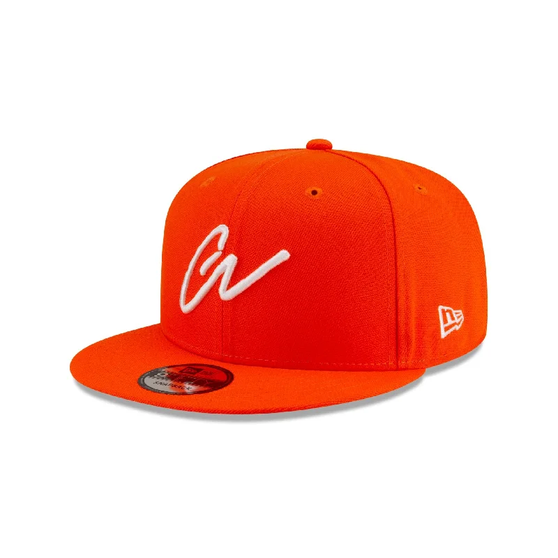 Greg Lauren Orange 9FIFTY Snapback Hat