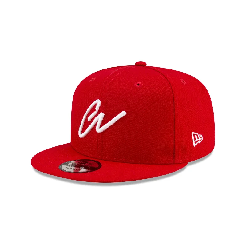 Greg Lauren Red 9FIFTY Snapback Hat