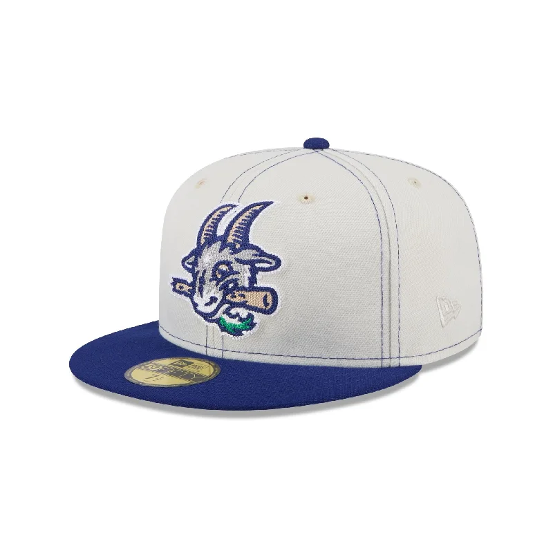 Hartford Yard Goats Sandy Linen 59FIFTY Fitted Hat