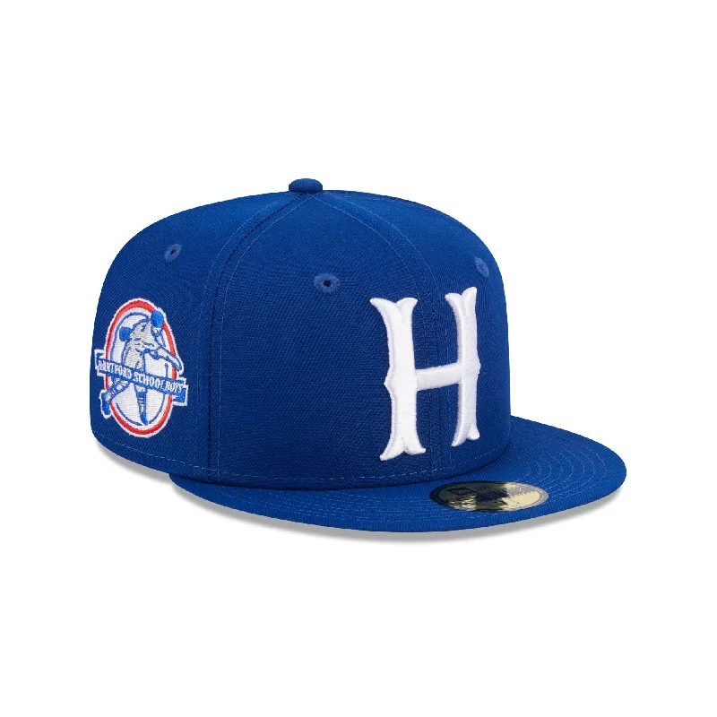 Hartford Yard Goats Theme Night Blue 59FIFTY Fitted Hat