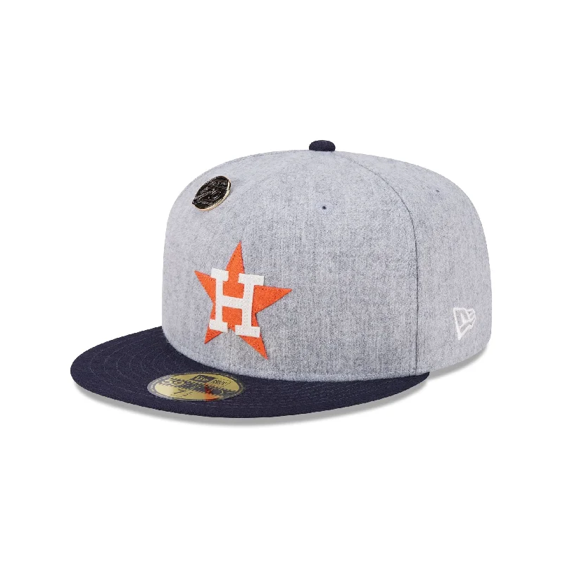 Houston Astros 70th Anniversary Gray 59FIFTY Fitted Hat