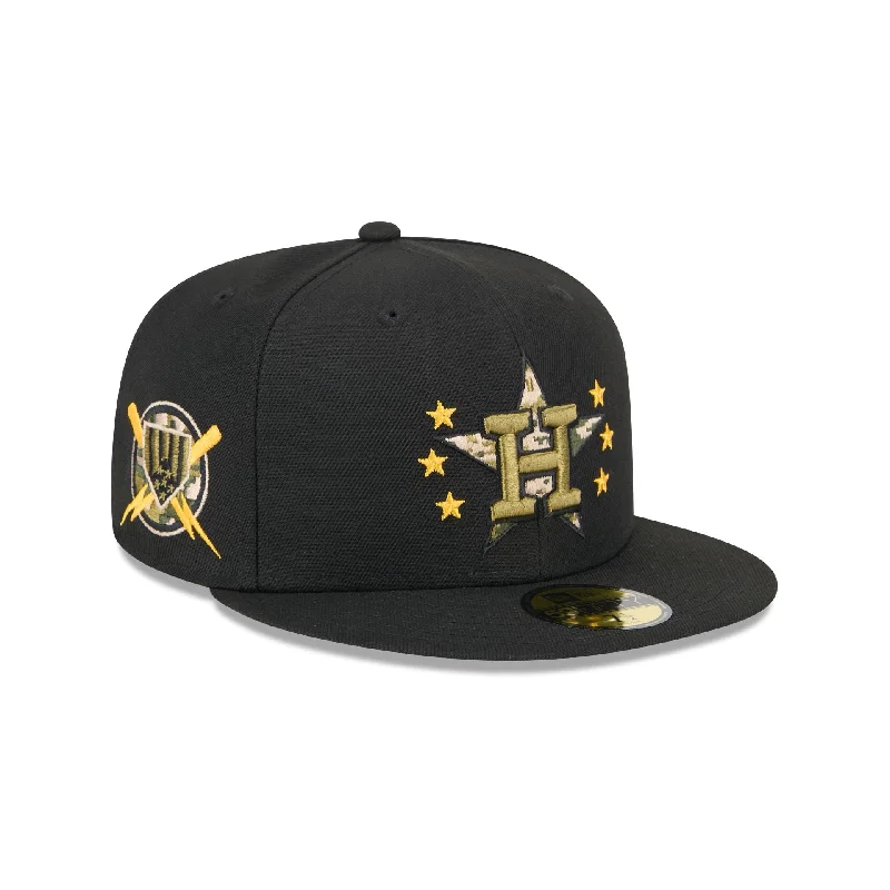 Houston Astros Armed Forces Day 2024 59FIFTY Fitted Hat