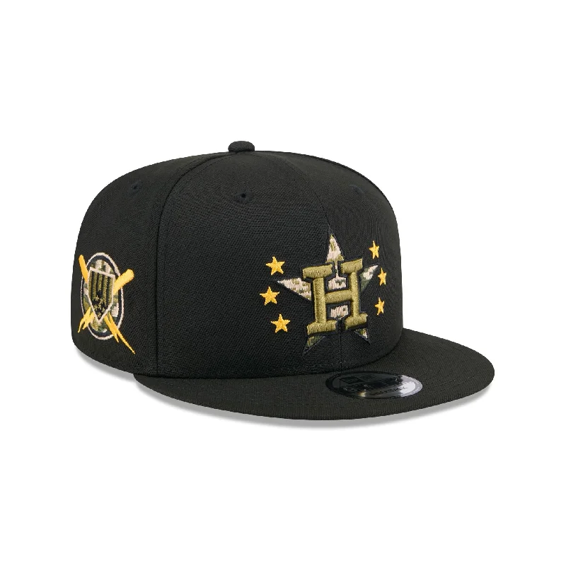 Houston Astros Armed Forces Day 2024 9FIFTY Snapback Hat