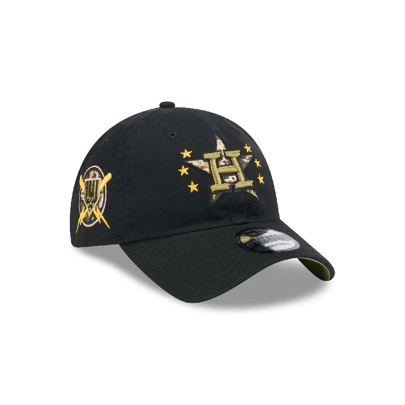 Houston Astros Armed Forces Day 2024 9TWENTY Adjustable Hat