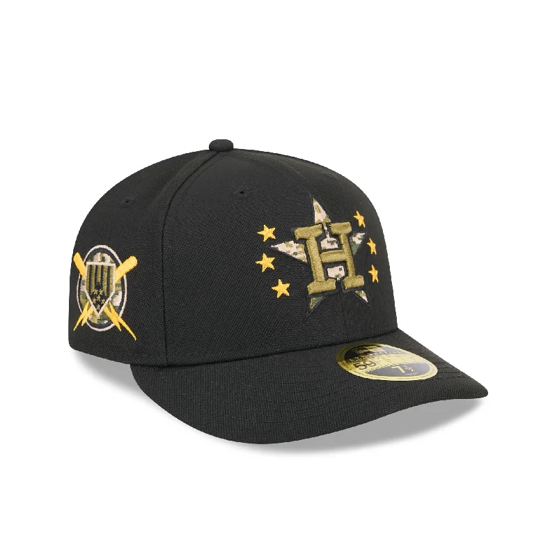 Houston Astros Armed Forces Day 2024 Low Profile 59FIFTY Fitted Hat